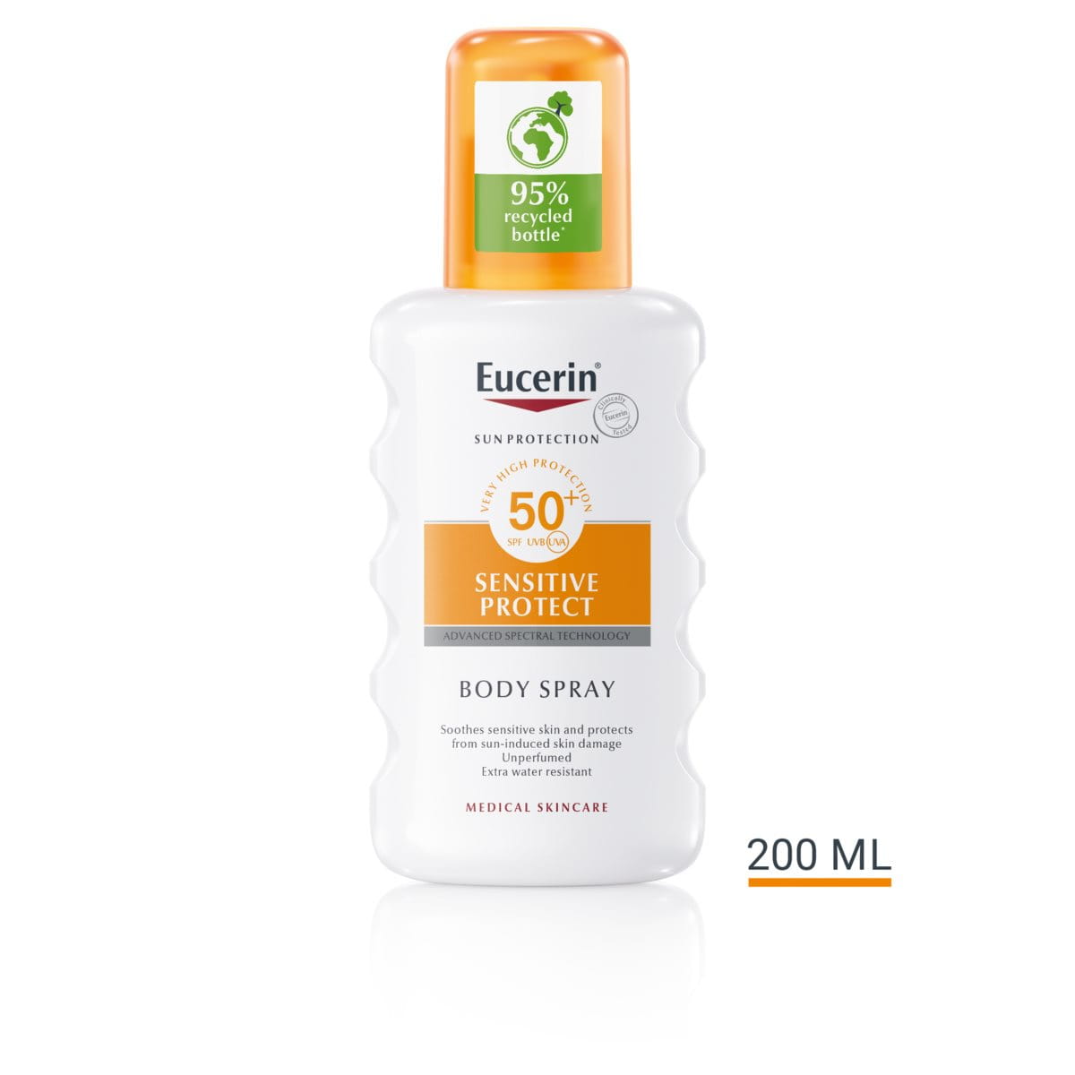 Sun Spray Sensitive Protect SPF 50+ | sunscreen for the body | Eucerin